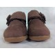 Botas, botines infantiles niñas bebés lazo kaki