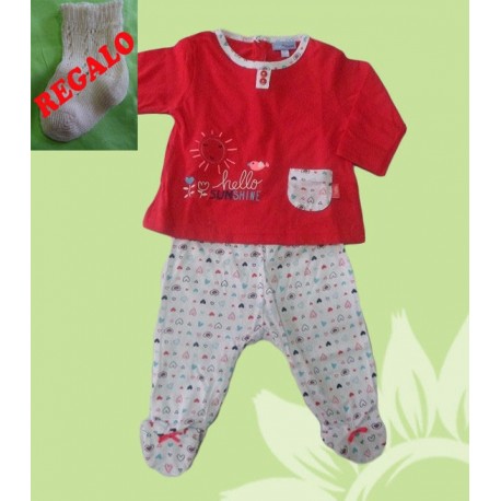 Conjuntos infantiles niñas recién nacidas hello sunshine.