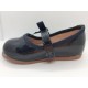 Zapatos Bailarinas infantiles niñas lazo Azul Marino 