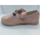 Zapatos Merceditas de niñas Rosas con lazo-Cómodos y elgantes