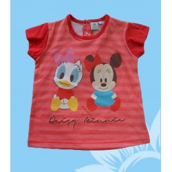 Camisetas infantiles niñas bebés manga corta Minnie