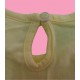 Camisetas infantiles niñas bebés manga corta dancing amarillas