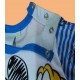 Pijamas infantiles niños bebés MIckey cortos azules verano.
