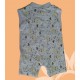 Pijamas niños bebés animales granja cortos verano
