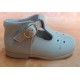 Zapatos pepitos infantiles bebés hebilla beige