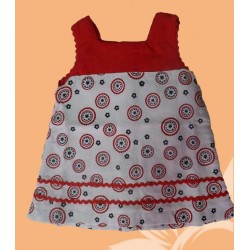 Vestidos infantiles niñas bebés piqué estampados
