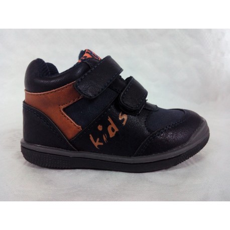 Botas, botines infantiles niños bebés kids azules marino