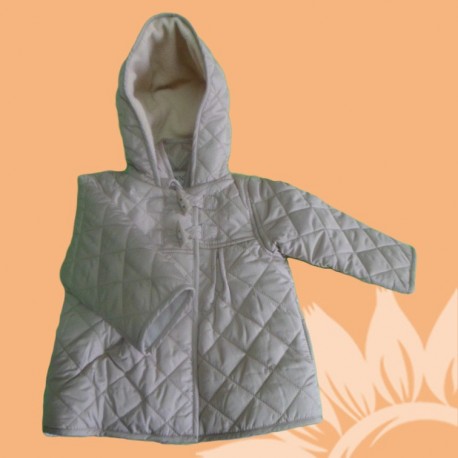 Abrigos infantiles Niñas Bebés Beige.