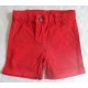 Pantalones infantiles niños bebés rojos cortos