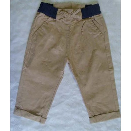 Pantalones infantiles niñas bebés beige