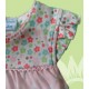 Conjuntos cortos de verano para bebes y recien nacidas niñas en color rosa con pantalon blanco.