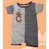 Pijamas para niños bebés de diseño coche-suaves y cómodos